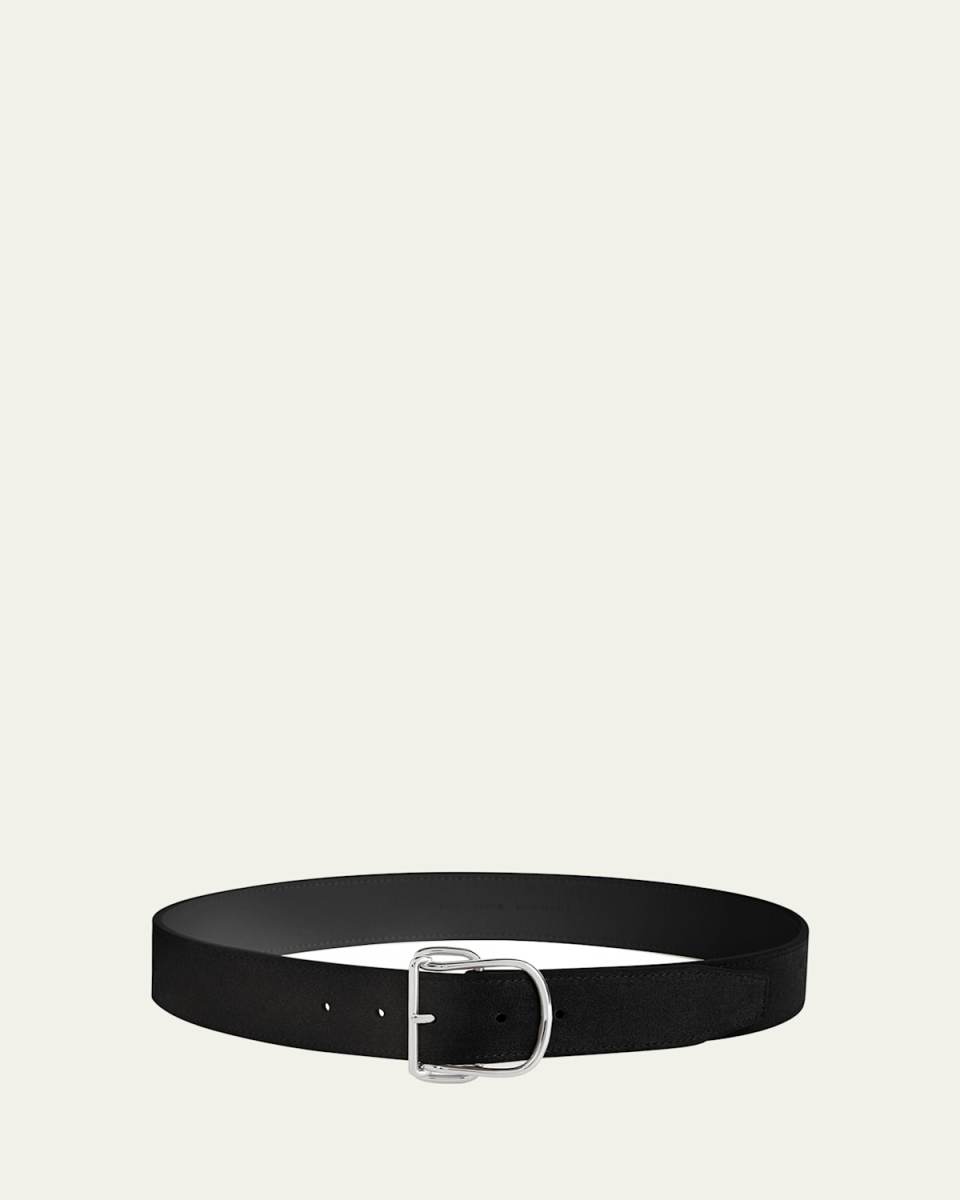 Swirl Suede Belt